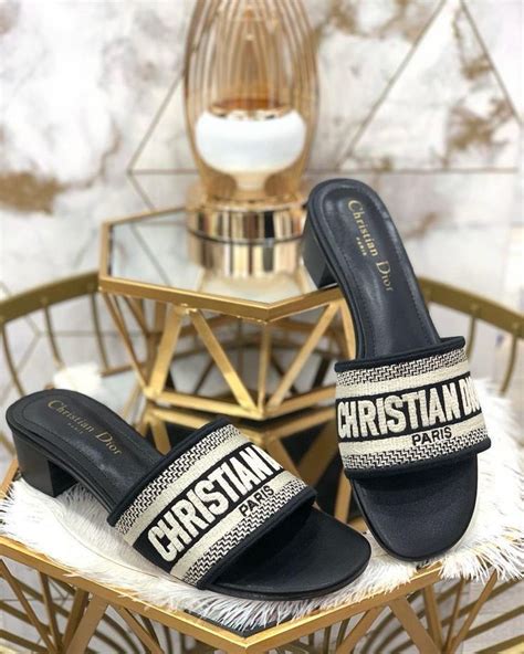 mahogany dior sandals|christian Dior sandals.